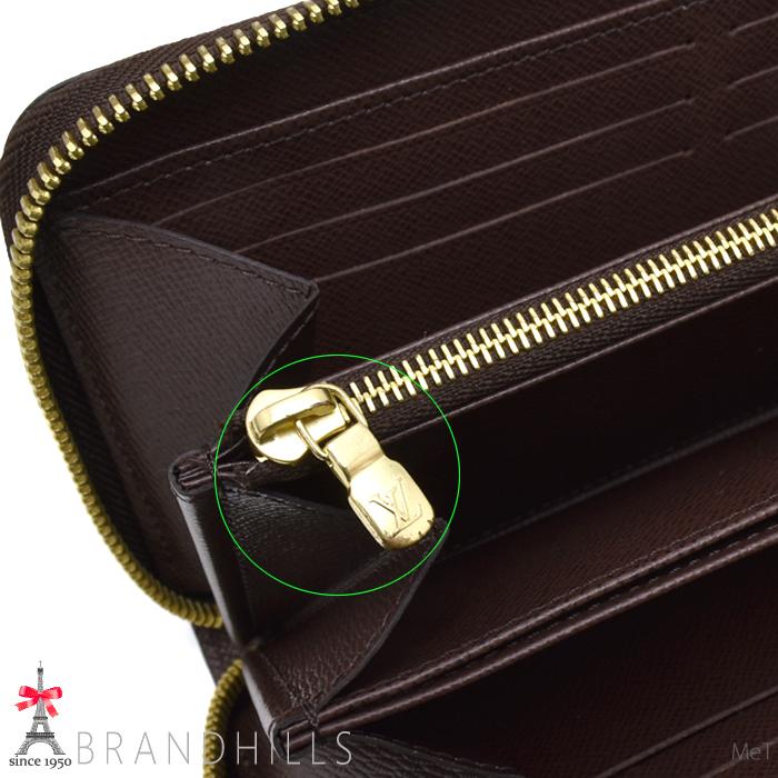LOUIS VUITTON ルイヴィトン 長財布 ジッピーウォレット ダミエ エベヌ 