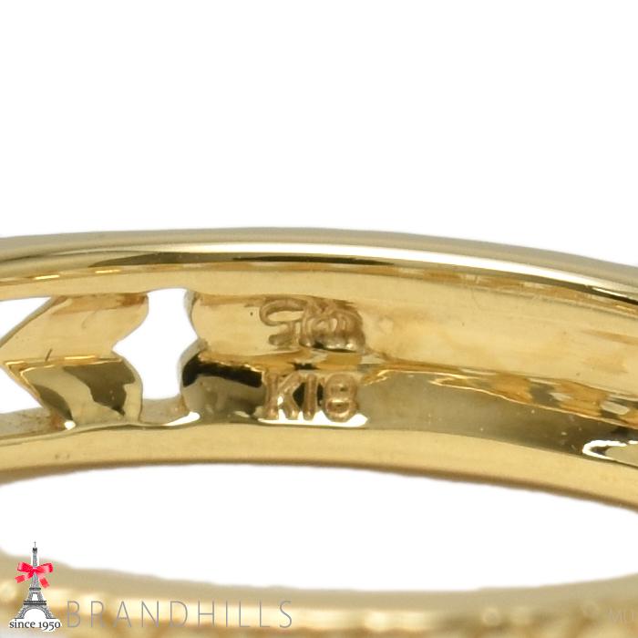 STAR JEWELRY スタージュエリー リング ハート ラウンド K18金 STAR JEWELRY スタージュエリー リング ハート ラウンド K18金