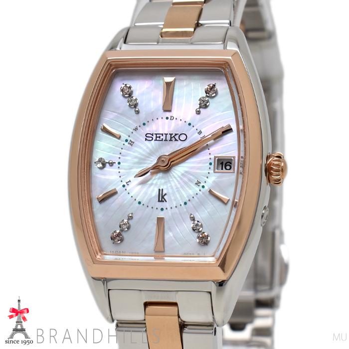 ✳️電池新品 美品 SEIKO ルキア 春デザイン✳️ セイコー ルキア＞より、みずみずしく開花する花をモチーフにした新