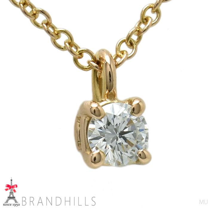 TIFFANY&Co.（ティファニー） ネックレス ソリティア ダイヤモンド K18