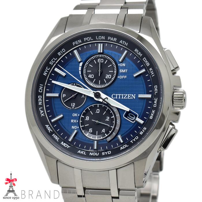 CITIZEN（シチズン） 腕時計 アテッサ エコドライブ電波 チタン ブルー