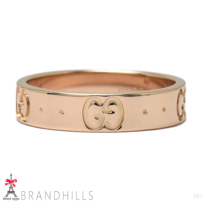 GUCCI（グッチ） アイコンリング レディース K18金 750PG ピンク 
