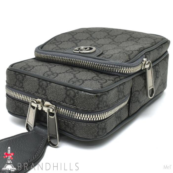 GUCCI（グッチ） ショルダーバッグ メンズ GGスプリーム マーモント