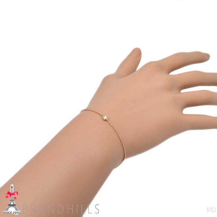 CARTIER カルティエ ダムール XS ダイヤ ブレスレット 750(PG)
