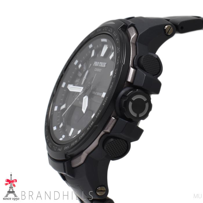 G-SHOCK 腕時計 メンズ プロトレック コンビネーションライン ソーラー電波 PRW-6100YT-1JF CASIO 極美品 【コンベス】