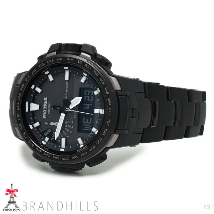G-SHOCK 腕時計 メンズ プロトレック コンビネーションライン ソーラー電波 PRW-6100YT-1JF CASIO 極美品 【コンベス】