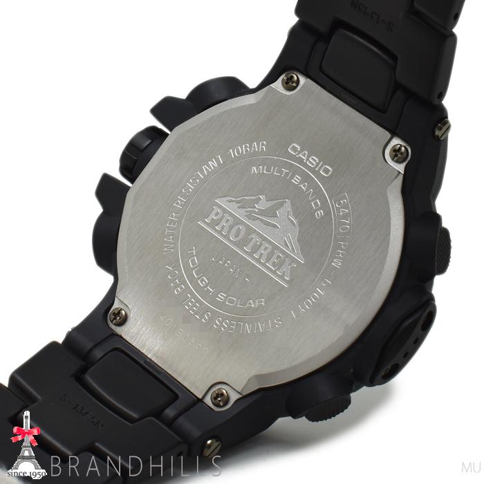 G-SHOCK 腕時計 メンズ プロトレック コンビネーションライン ソーラー電波 PRW-6100YT-1JF CASIO 極美品 【コンベス】