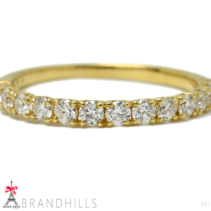 ダイヤモンド 0.50ct リング K18金 750YG イエローゴールド 指輪 #11  