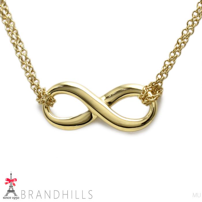 TIFFANY&Co. ティファニー ネックレス インフィニティ K18金 750YG 