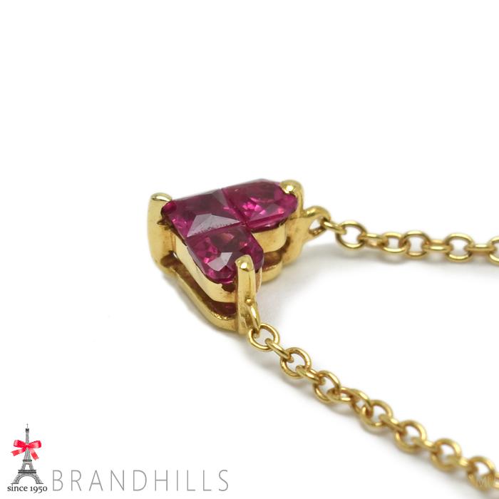 STAR JEWELRY（スタージュエリー） ルビー 0.13ct ネックレス