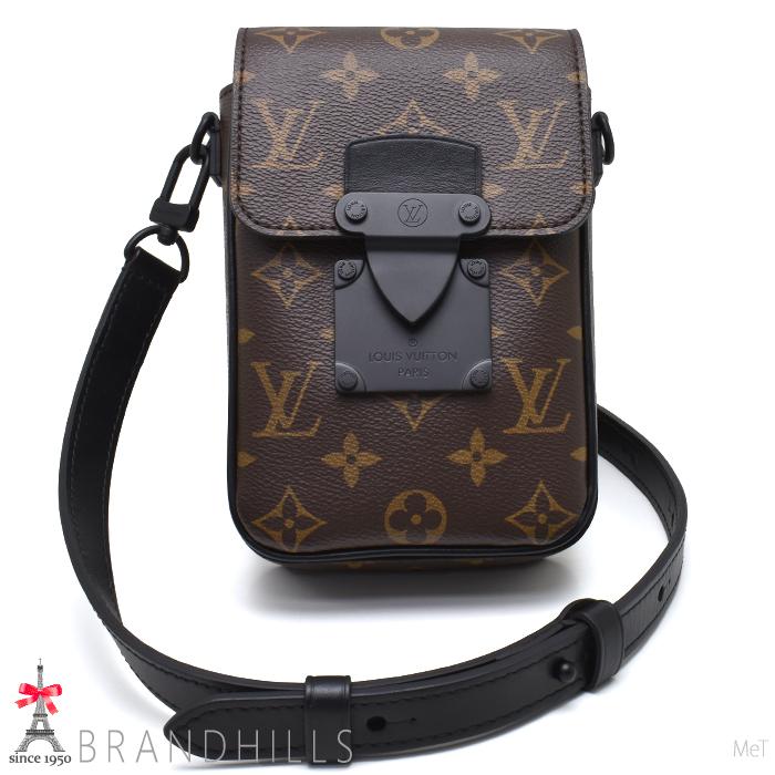 ルイヴィトン ショルダーバッグ Sロック ヴェルティカル ウェアラブル ウォレット モノグラム マカサー M81522 美品 【中古】 LOUIS VUITTON（ルイ・ヴィトン） ショルダーバッグ Sロック ヴェル