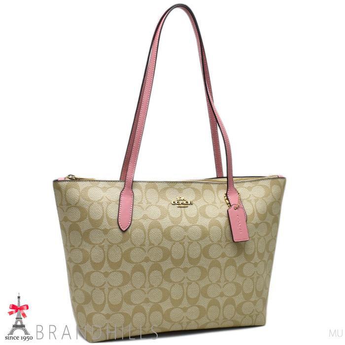 COACH（コーチ） トートバッグ レディース シグネチャー PVC レザー 