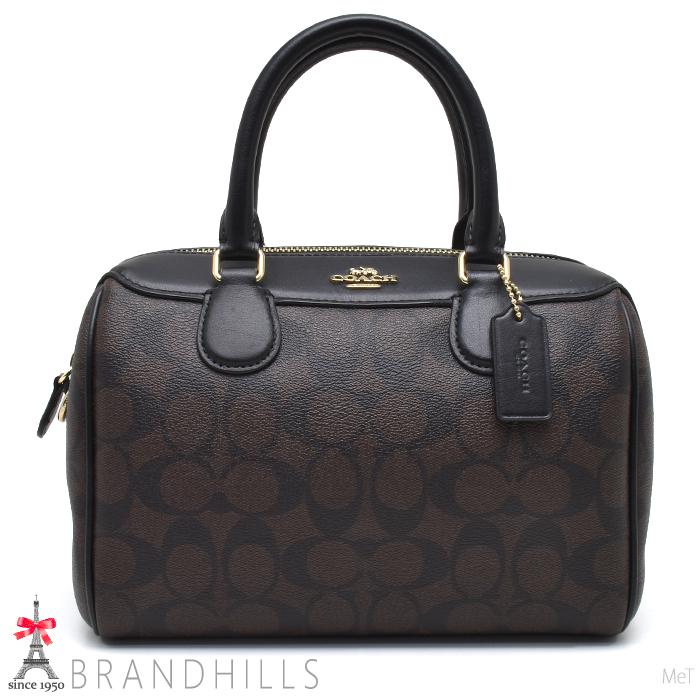 【美品】COACH ミニボストン パッチワーク シグネチャー ブラウン Y2K 美品】COACH ミニボストン パッチワーク シグネチャー ブラウン Y2K