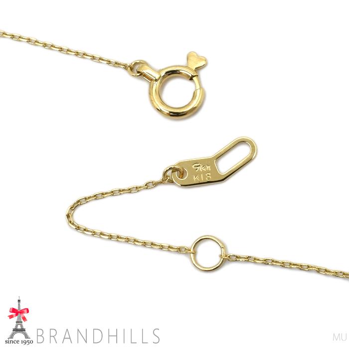 STAR JEWELRY スタージュエリー ダイヤモンド 0.02ct ネックレス K18金 
