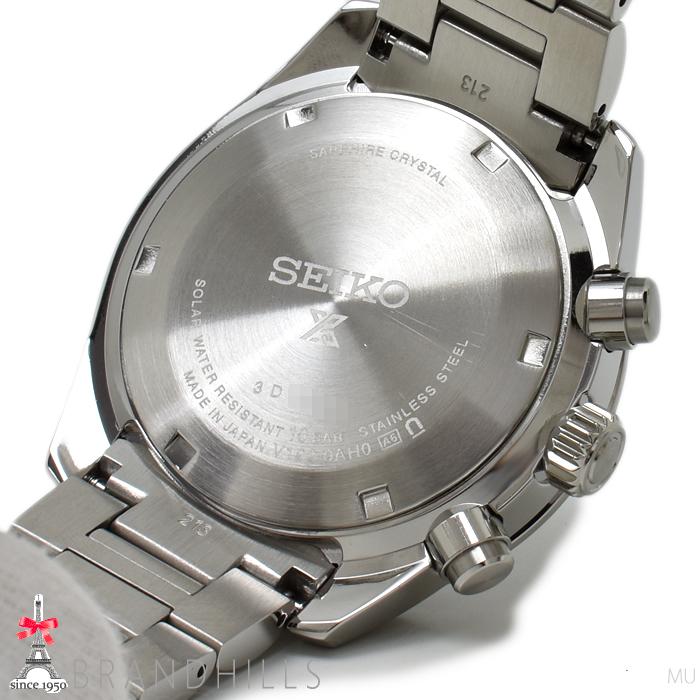 セイコー プロスペックス V192-0AH0 シルバー文字盤 メンズ腕時計 セイコー プロスペックス V192-0AH0 SS ソーラー シルバー文字盤