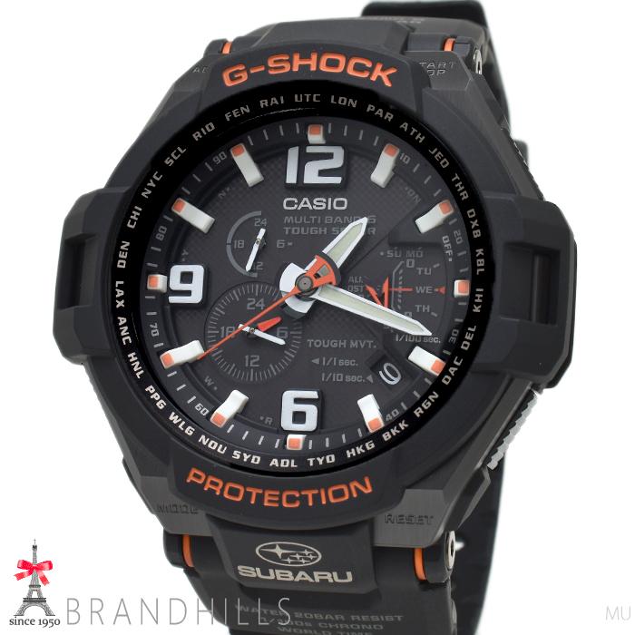 CASIO G-shock ソーラー　腕時計　電波スカイコックピット G-SHOCK 電波 ソーラー 電波時計 ブラック 電波時計 Gショック