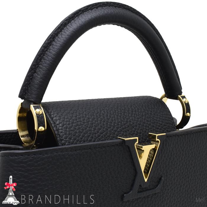 ルイヴィトン ハンドバッグ カプシーヌ BB トリヨンレザー ノワール 2WAY ショルダー M24728 LOUIS VUITTON 極美品 【中古】 LOUIS VUITTON（ルイ・ヴィトン） ハンドバッグ カプシーヌ BB