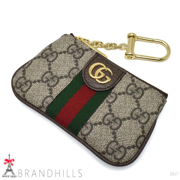 グッチ キーケース レディース オフディア GGスプリーム ベージュ エボニー ケース 671722 GUCCI 未使用品 【中古】 GUCCI（グッチ） キーケース レディース オフディア GGスプリーム