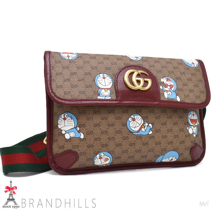 GUCCI グッチ ベルトバッグ ミニGGスプリーム オフディア チェリー 