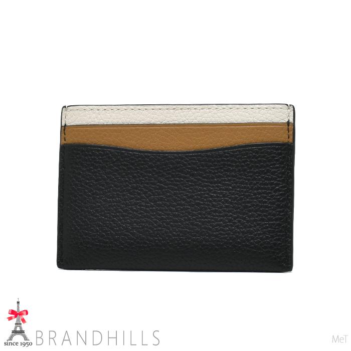 COACH（コーチ） エッセンシャル カードケース カラーブロック レザー