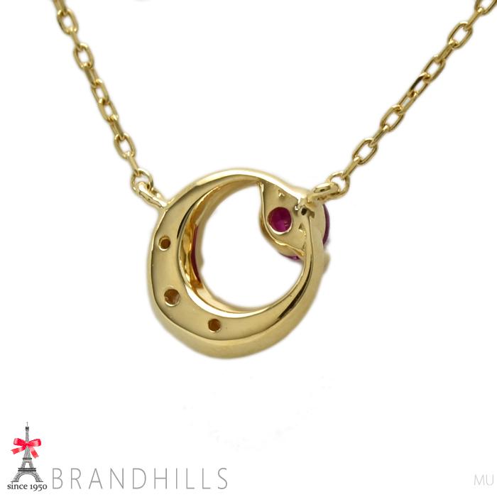 STAR JEWELRY（スタージュエリー） ルビー 一粒 ダイヤモンド 0.02ct