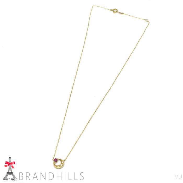 STAR JEWELRY（スタージュエリー） ルビー 一粒 ダイヤモンド 0.02ct