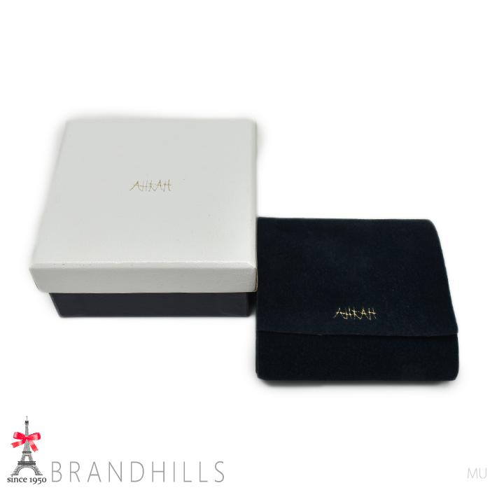 AHKAH（アーカー） ダイヤモンド 0.14ct ネックレス NNクロス K18金 
