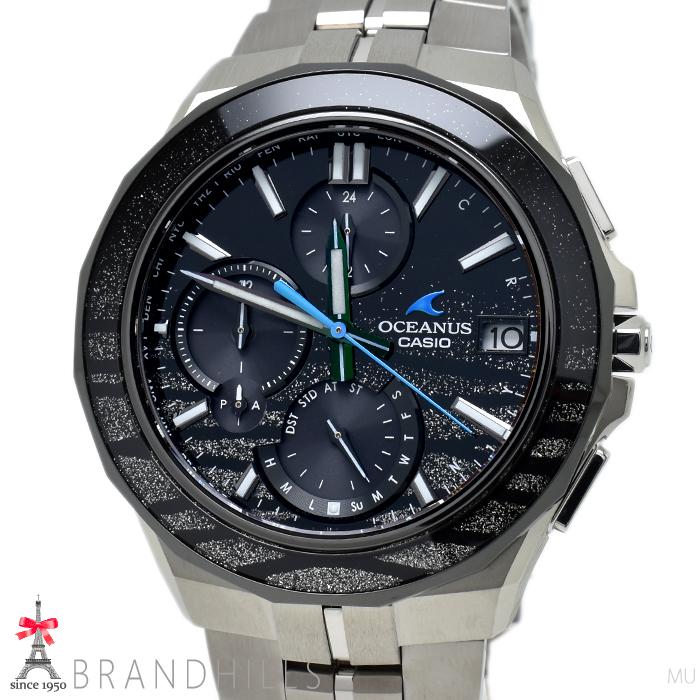 CASIO カシオ 腕時計 オシアナス マンタ S5000 蒔絵 ソーラー電波  