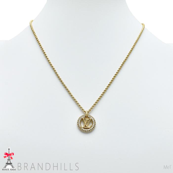 ✨極美品/箱付き✨ ルイヴィトン コリエ ルイーズ ネックレス ゴールド LOUIS VUITTON（ルイ・ヴィトン） ネックレス コリエ ルイーズ バイ