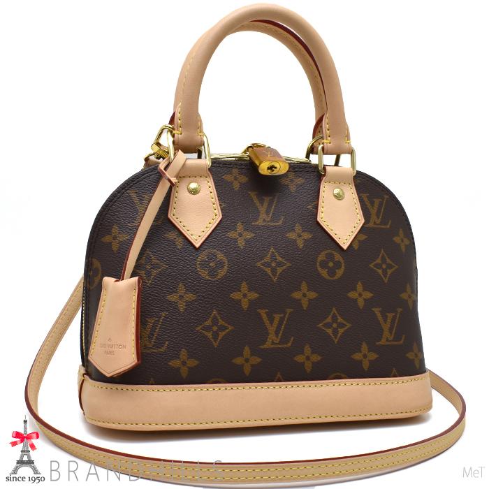 【極美品】　ルイヴィトン　アルマ　ハンドバック　モノグラム ヌメ革　2way LOUIS VUITTON（ルイ・ヴィトン） ハンドバッグ レディース アルマBB