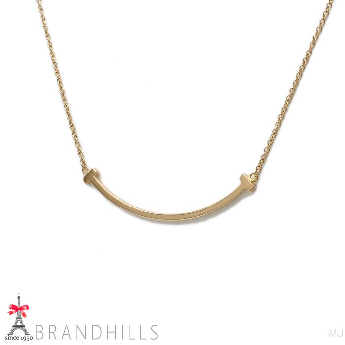 TIFFANY&Co.（ティファニー） ネックレス T スマイル スモール K18金