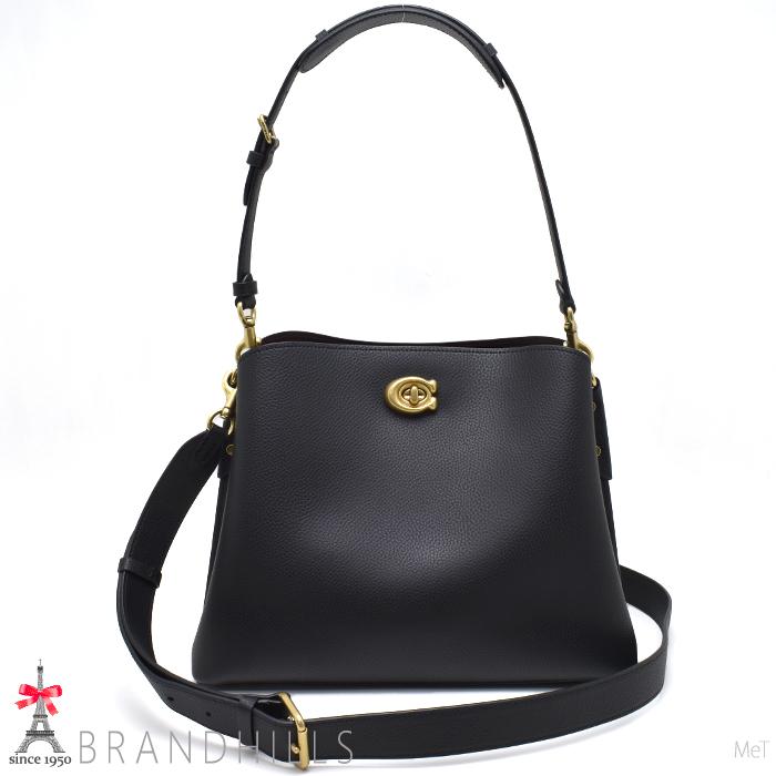 COACH コーチ C2621 ウィロー ショルダーバッグ 2WAY ブラック COACH（コーチ） ショルダーバッグ レディース ウィロウ レザー