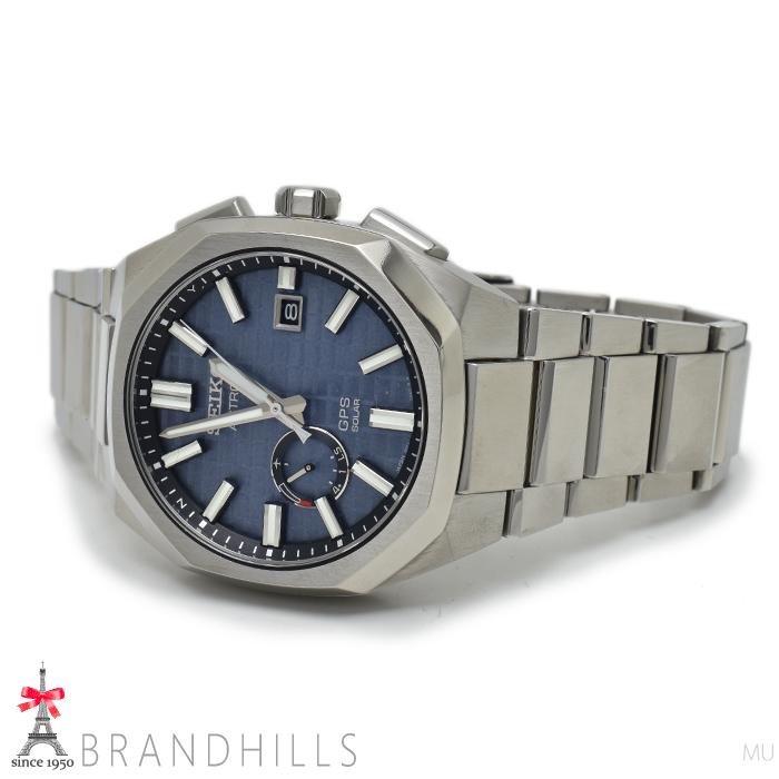 美品【稼働】セイコー アストロン 腕時計 電波ソーラー チタン JJ013 SEIKO（セイコー） 腕時計 アストロン ネクスター ソーラーGPS衛星電波