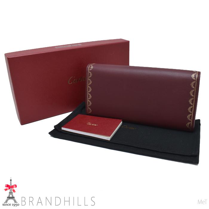 Cartier（カルティエ） 長財布 レディース 二つ折り ガーランド ドゥ 
