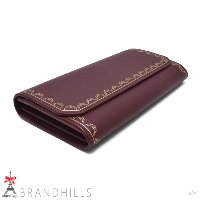 Cartier（カルティエ） 長財布 レディース 二つ折り ガーランド ドゥ 