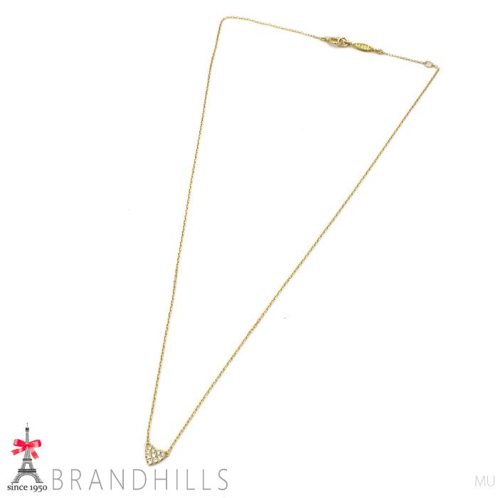 AHKAH（アーカー） ダイヤモンド 0.05ct ハートモチーフ ネックレス