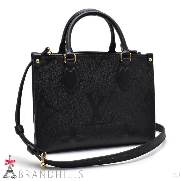 新品レベル ルイヴィトン M45653オンザゴー PM ノワール ICチップ LOUIS VUITTON（ルイ・ヴィトン） ハンドバッグ オンザゴーPM
