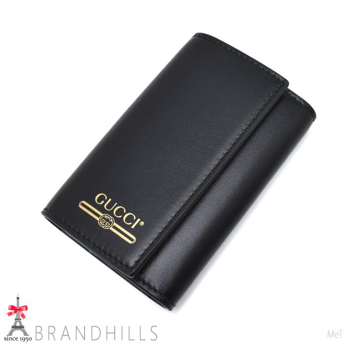 GUCCI（グッチ） キーケース 6連 メンズ レディース ロゴプリント