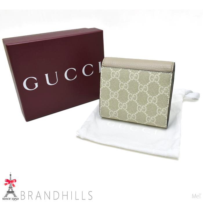 GUCCI（グッチ） 財布 二つ折り レディース GGマーモント スプリーム