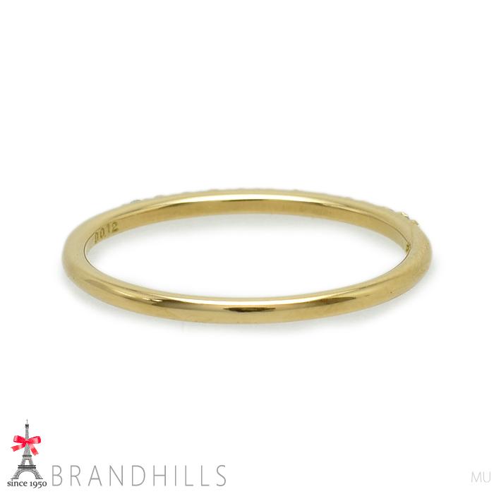 AHKAH（アーカー） ダイヤモンド 0.12ct リング K18金 750YG イエロー