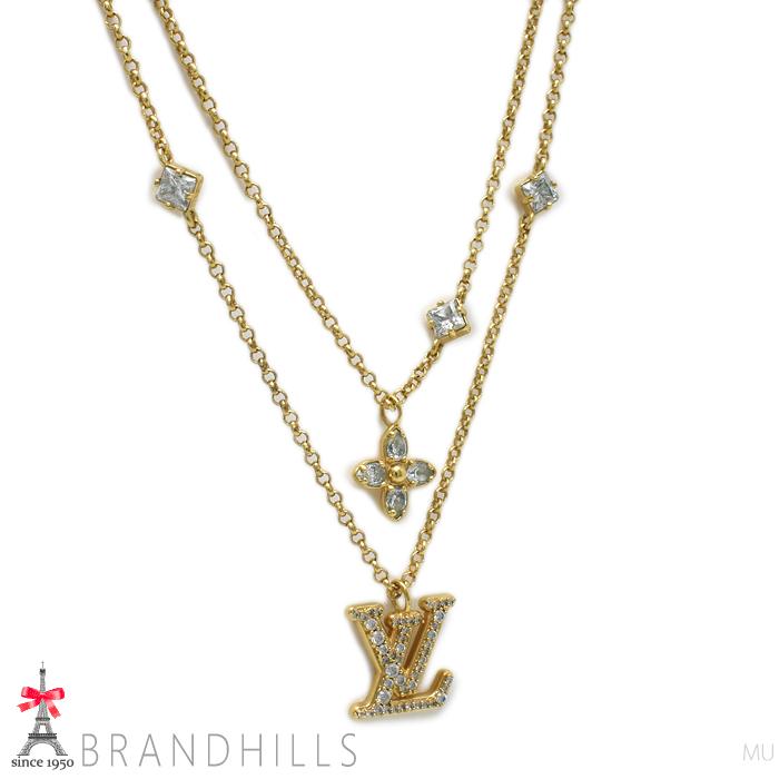LOUIS VUITTON（ルイ・ヴィトン） ネックレス レディ LV メタル