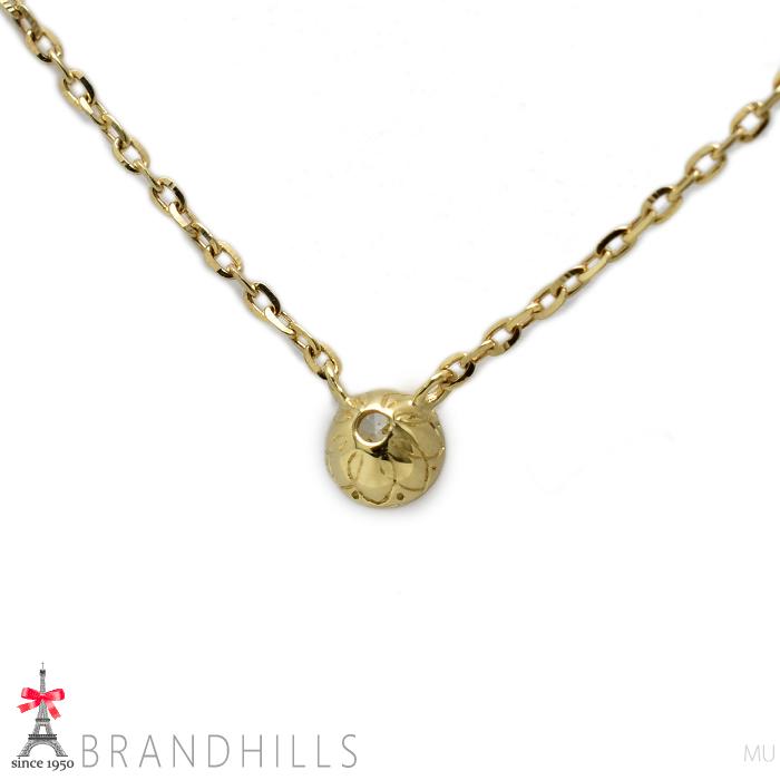 agete（アガット） ダイヤモンド 0.10ct ネックレス K18金 750YG