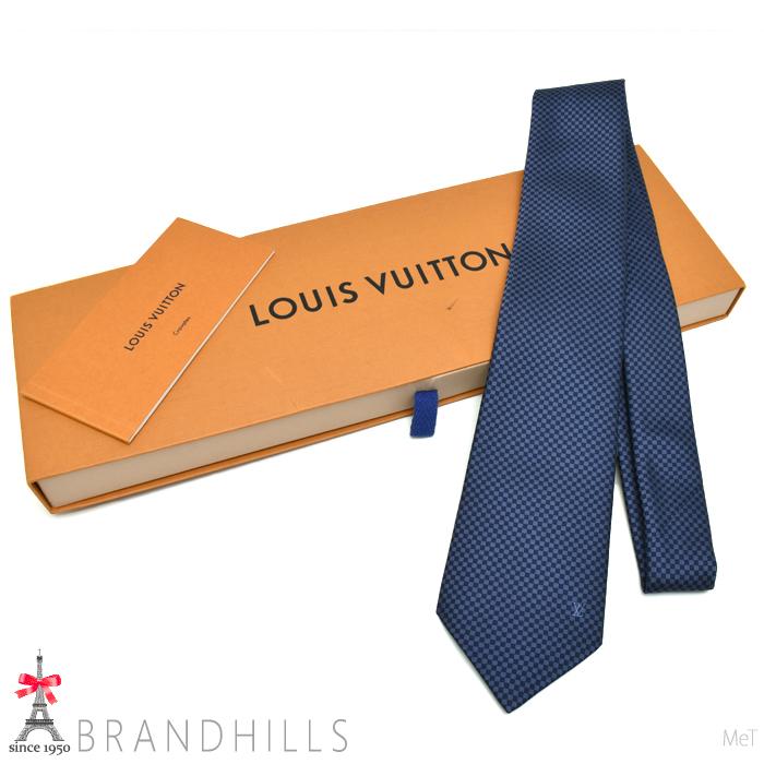 LOUIS VUITTON（ルイ・ヴィトン） ネクタイ マイクロダミエ シルク100