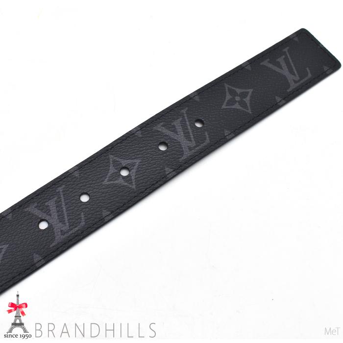 良品 ルイヴィトン サンチュール 35MM エクリプス モノグラム ベルト 人気 LOUIS VUITTON（ルイ・ヴィトン） ベルト サンチュール LV アップ