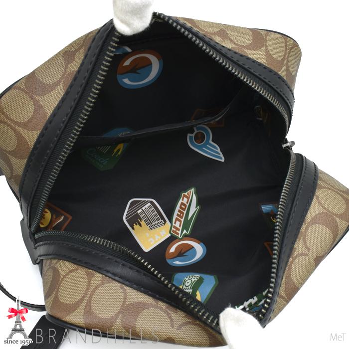 COACH（コーチ） クラッチバッグ メンズ ラージ トラベル キット
