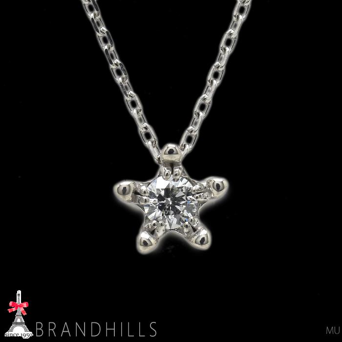 STAR JEWELRY（スタージュエリー） ダイヤモンド 0.10ct ネックレス