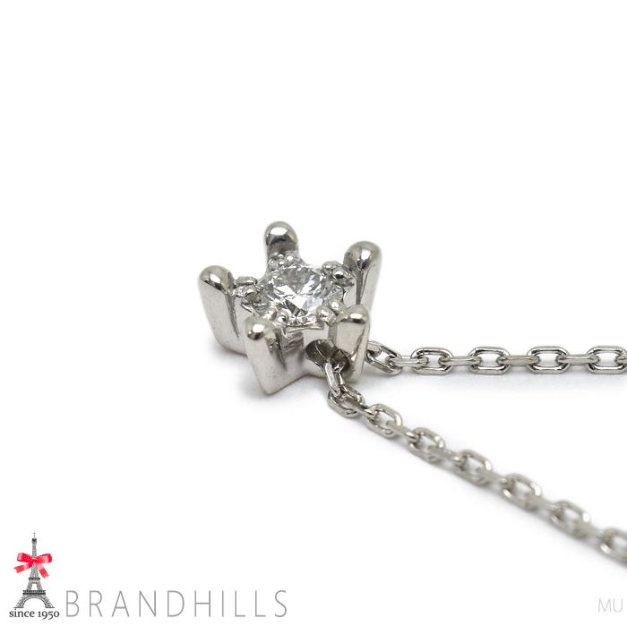 STAR JEWELRY（スタージュエリー） ダイヤモンド 0.10ct ネックレス