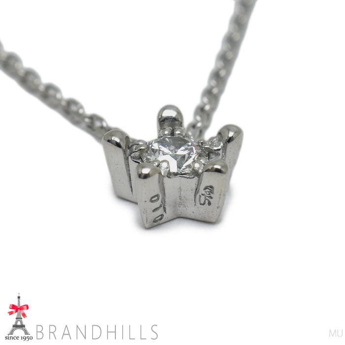 STAR JEWELRY（スタージュエリー） ダイヤモンド 0.10ct ネックレス 