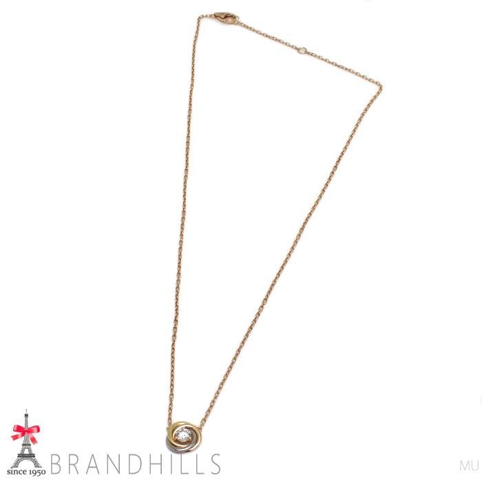 Cartier（カルティエ） ネックレス トリニティ ダイヤモンド 0.18ct