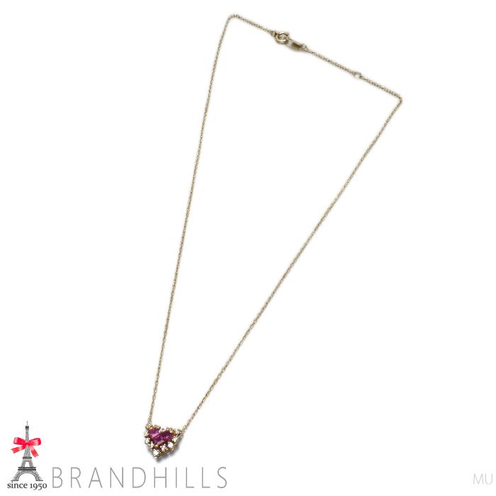 STAR JEWELRY（スタージュエリー） ルビー0.10ct ダイヤモンド 